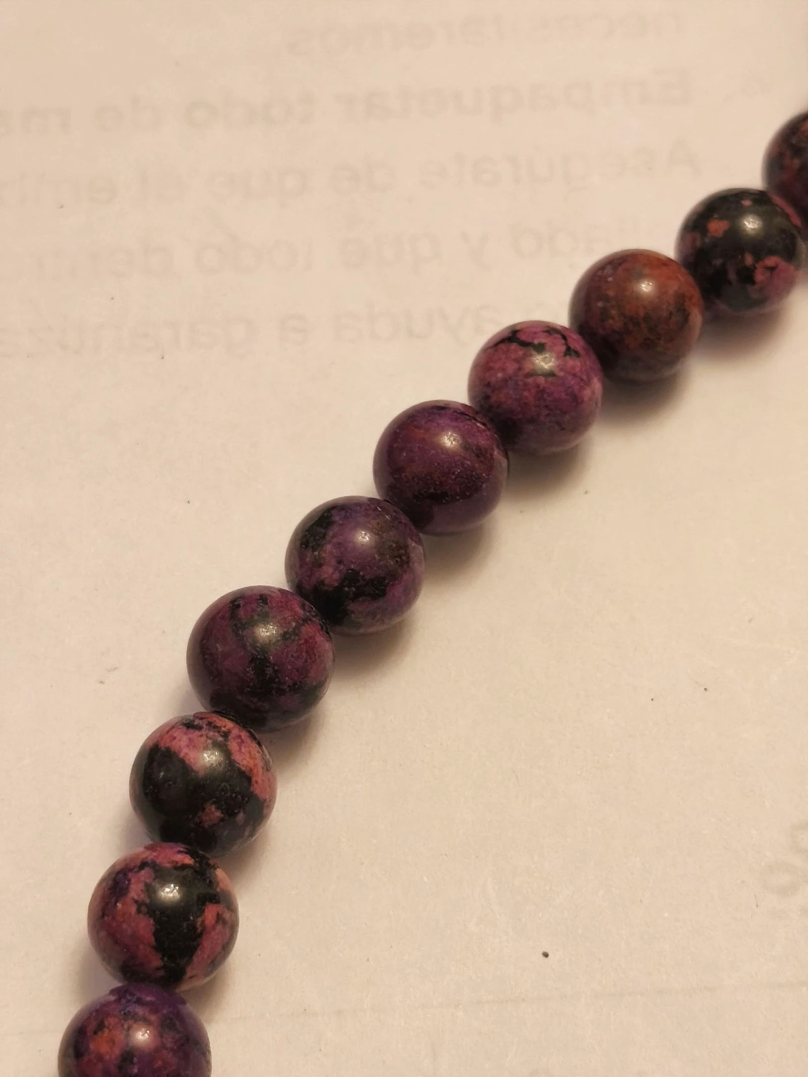 Rodoniet ketting van 80 centimeter – photo 8